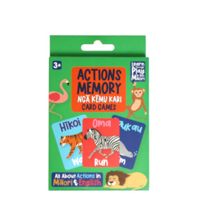 Pool Floats: Memory Game Te Reo Actions