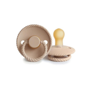 FRIGG Rope Silicone Pacifier (Croissant)