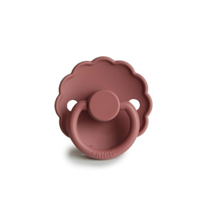 FRIGG Daisy Silicone Pacifier (Powder Blush)