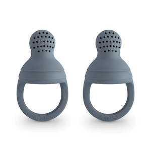 Mushie: Mushie Food Feeder 2 Pack - Tradewinds