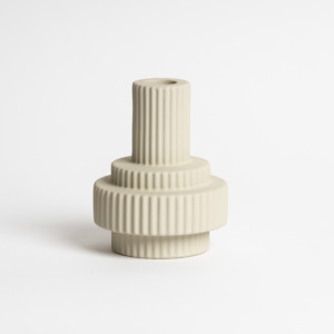 Burj Candle Holder - White