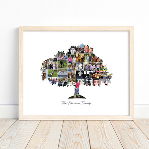 Family Tree Photo Collage – Autumn Designs