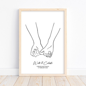 Holding Hands Print – Autumn Designs