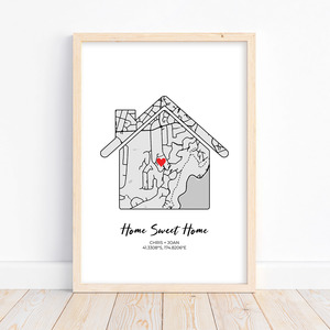 Home Sweet Home Print – Autumn Designs
