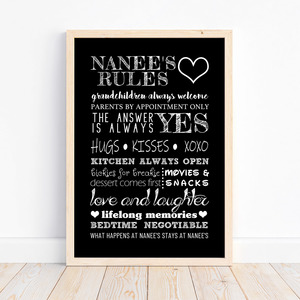 Custom Rules Print – Autumn Designs