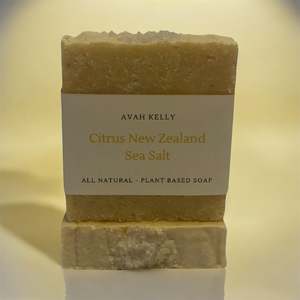 Natural Handmade Soap: Citrus New Zealand Sea Salt Soap