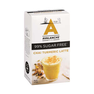 Cafe Style: 99% Sugar Free Chai Turmeric Latte