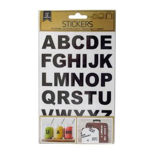 Products: Stickers Labels Alphabet Black - Avalon International