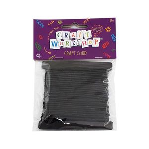 Products: Craft Wax Cord Black 2mm Thick 8m - Avalon International
