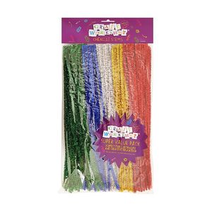Craft Value Chenille Glitter 200pc - Avalon International