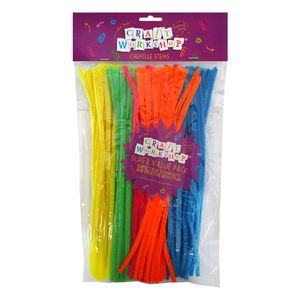 Craft Value Chenille 100pc 300x10mm - Avalon International