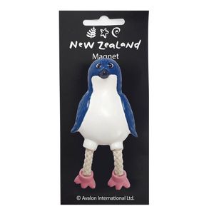 Magnet NZ Little Penguin w/Legs on BC - Avalon International