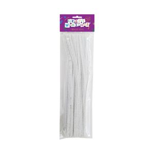 Products: Craft Chenille Stems White 50pc - Avalon International