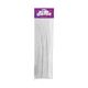 Craft Chenille Stems White 50pc - Avalon International