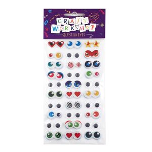 Craft Self-Adhesive Eyes Asst 30prs - Avalon International