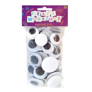 Craft Moving Eyes 100pc 4asst - Avalon International