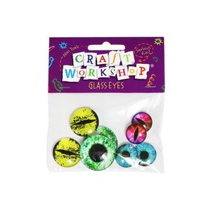Craft Glass Eyes 4asst Pairs - Avalon International