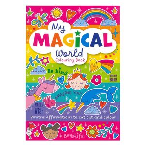 Products: Colouring Book Positive Affirmations Magical 32pgs - Avalon International