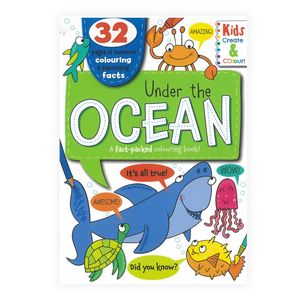 Products: Colouring Ocean Fact Book 32pg - Avalon International