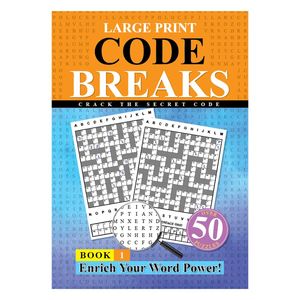 Code Breaks Large Print 64pg - Avalon International