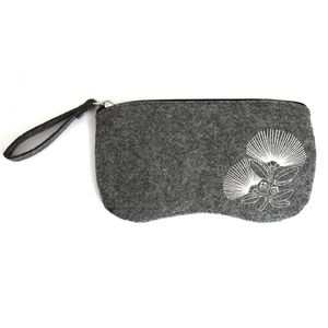 Sunglass Case Felt NZ Pohutukawa Grey - Avalon International