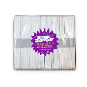 Craft Value Jumbo Stick Plain 500pc - Avalon International