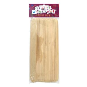 Craft Pop Sticks 20cm x 25mm 25pc - Avalon International