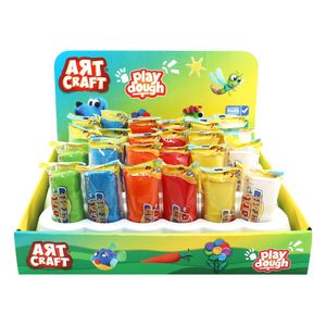 Art Craft Play Dough 6 Asst Colours 100g - Avalon International