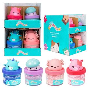 Products: Squishmallows Character Topp Cloud Slime 4asst PDQ - Avalon International