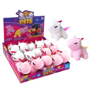 Products: Keyring Plush Unicorn 2asst 10cmH - Avalon International