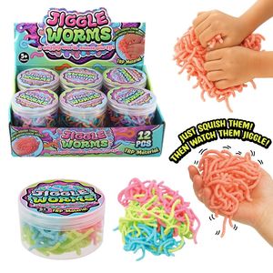 Products: Magic Wriggling Jiggle Worms Mixed Clrs 50g - Avalon International