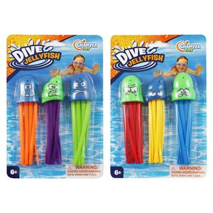 Dive Toy Monster Jellyfish 3pc 2asst 13cm - Avalon International