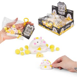Products: Scrunchems Sticky Squishy Hamster 5cm - Avalon International