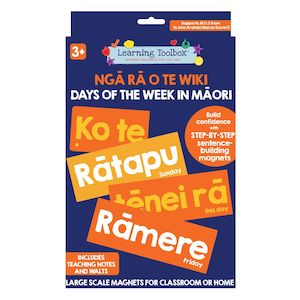 Products: Magnetic Days of the Week in Te Reo Māori 21+pcs - Avalon International