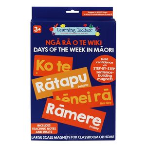 Products: Magnetic Days of the Week in Te Reo Māori 21+pcs - Avalon International