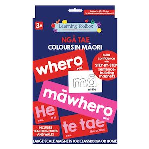 Magnetic Colours in Te Reo Māori 27+pcs - Avalon International