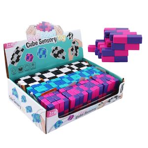 Products: Infinite Fidget Cube Asst Clrs - Avalon International