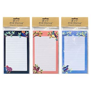 Magnetic NZ Notepad 60shts 21cm 3asst - Avalon International
