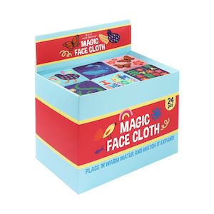 Magic Expandable NZ Wash Cloths 6asst - Avalon International