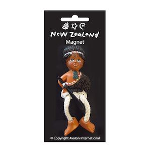 Magnet NZ Māori Boy Moving Legs BC - Avalon International