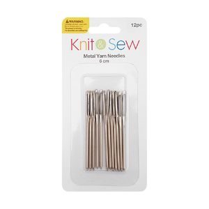 K&S Metal Yarn Needles 6cm 12pc - Avalon International