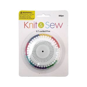 K&S Ball Pins 37mm 160pc - Avalon International