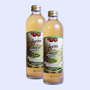 Aporo Organic Apple Cider Vinegar 350ml – Twin Pack