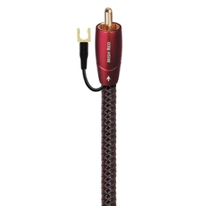 Products: AQ-IRED03 - AUDIOQUEST Irish Red 3M subwoofer cable. 0.5% silv