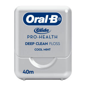 Dental Product Range: Oral-B Pro Health Glide Deep Clean Floss, Mint 40m