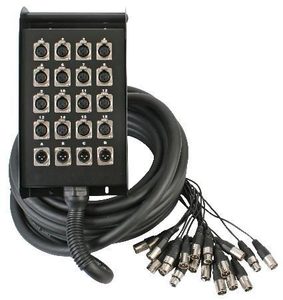 Stage Box XLR 16 Send 4 Return 40m 131ft