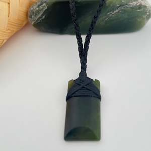 Charms & Pendants: Greenstone Baby Toki Pendant