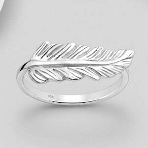 Home Bestseller Rings: Sterling Silver Fern Ring