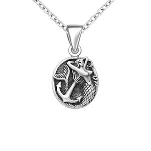 Sterling Silver Mermaid Pendant