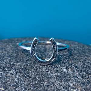 Sterling Silver Horse Shoe Ring